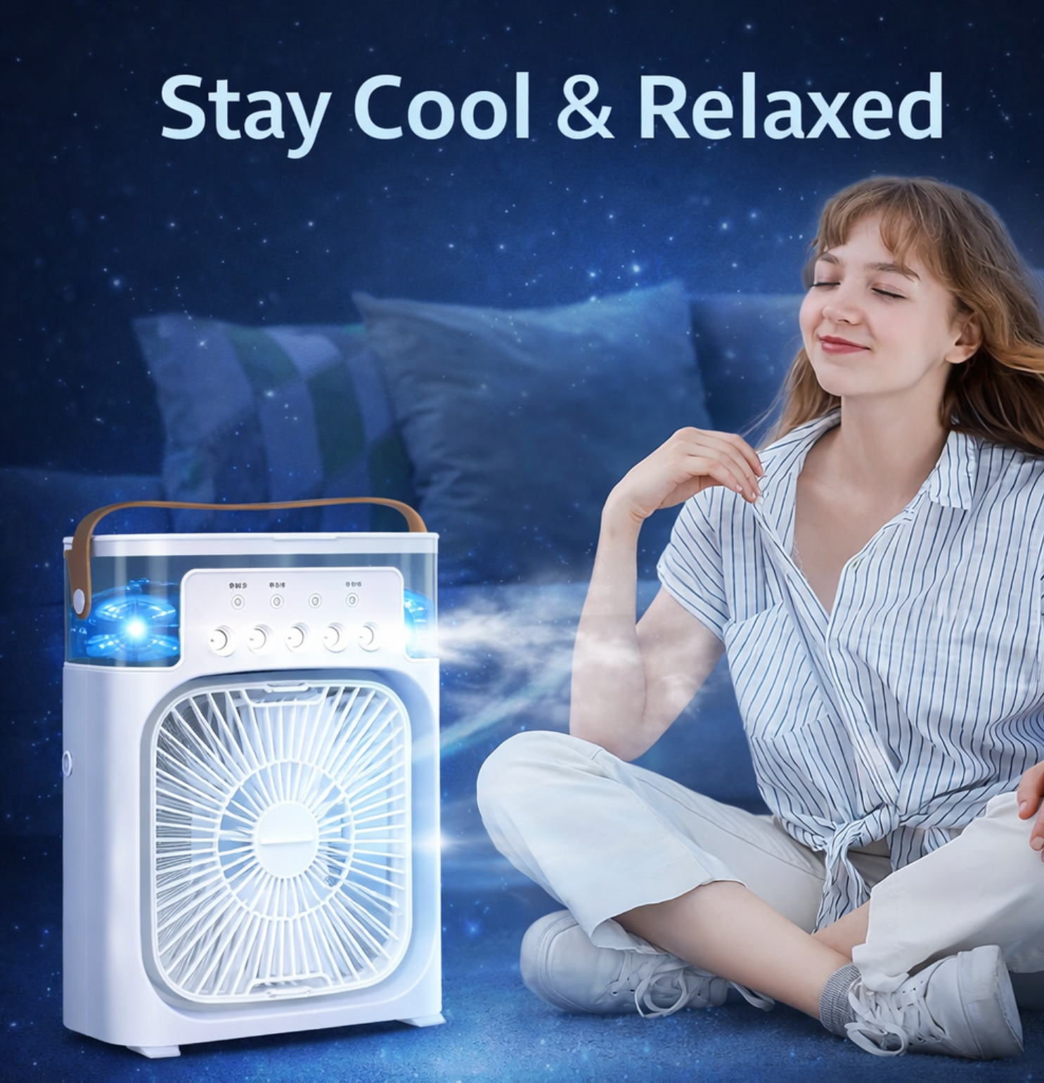 Fan Air Cooler fan USB Electric Fan - Get Flat Rs. 150 off on Prepaid Order