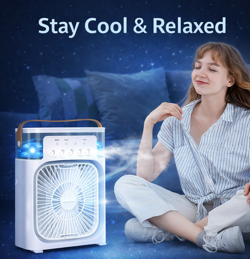 Fan Air Cooler fan USB Electric Fan - Get Flat Rs. 150 off on Prepaid Order